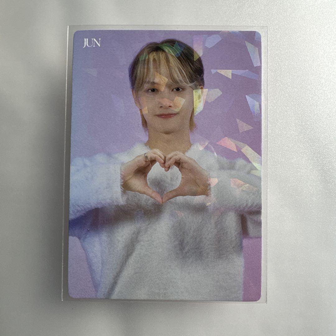 

[USED] SEVENTEEN Fan Club Renewal Bonus Trading Card Jun Love FC