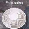 Ruhan Melamine Round Dinner Plates (Pack of 10)