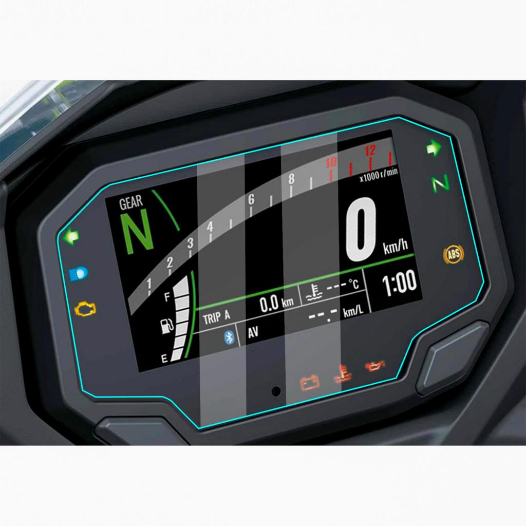 [Conjunto de 2] Película Protetora de Medidor para Kawasaki Z Ninja E-1 | Ninja 7