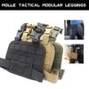 Leggings Pannier Drop Leg Platform Adjustable Thigh Rig Panel Thigh Strap Pouch  Camping Hiking