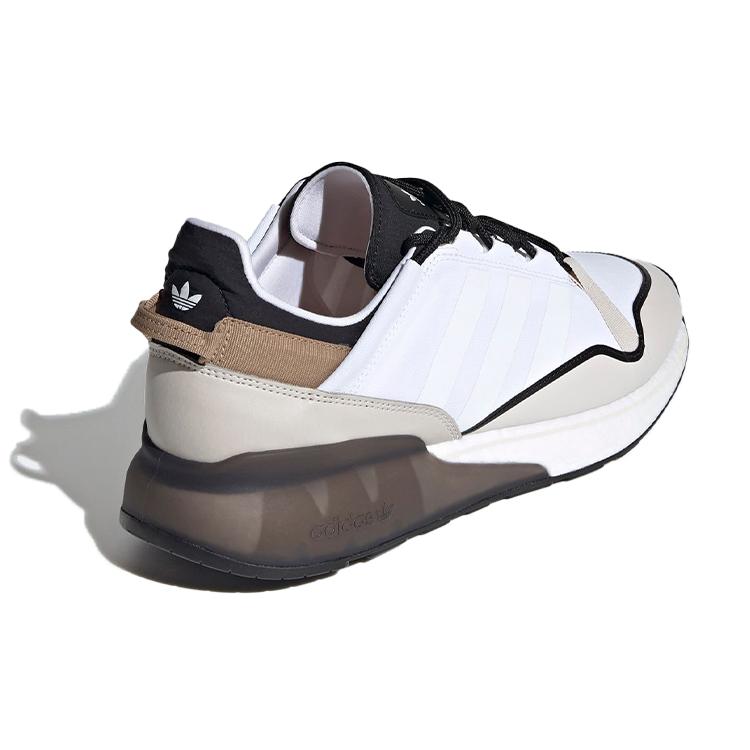 Adidas ZX 2K Boost Pure 'White Cardboard' (Unisex) Cloud White / Bliss / Cardboard Casual Shoes G57962