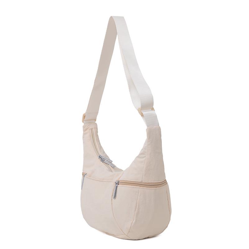 New nylon dumpling bag women's one-shoulder fashion casual versatile large-capacity sports crescent bag croissant bag crossbody bag