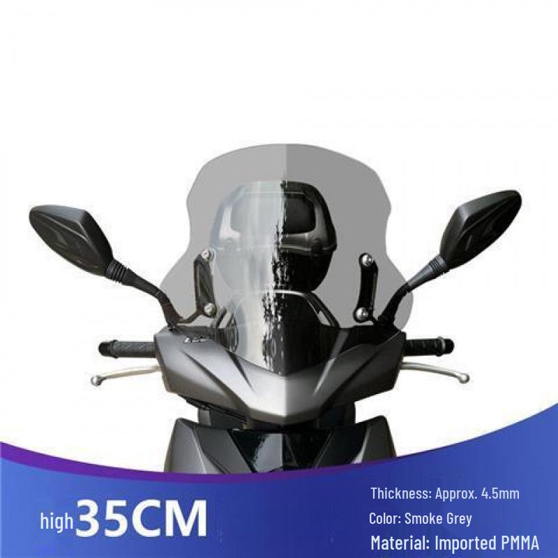 Haojue AFR125 HD Transparente Frontscheibe