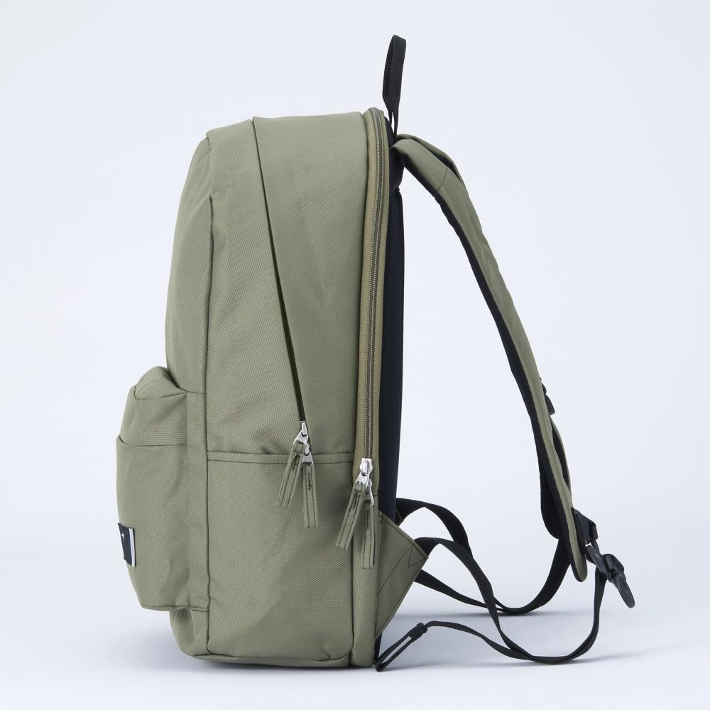 Mizuno Colore Backpack 22, Stylish and Popular Backpack for School, Travel, and Excursions, Antibacterial and Antiviral, B3JDC001, Red, L31xW16xH44