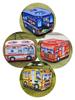 Kids' Portable Play Tent - Fire Truck & Police Car Design for Indoor & Outdoor Fun