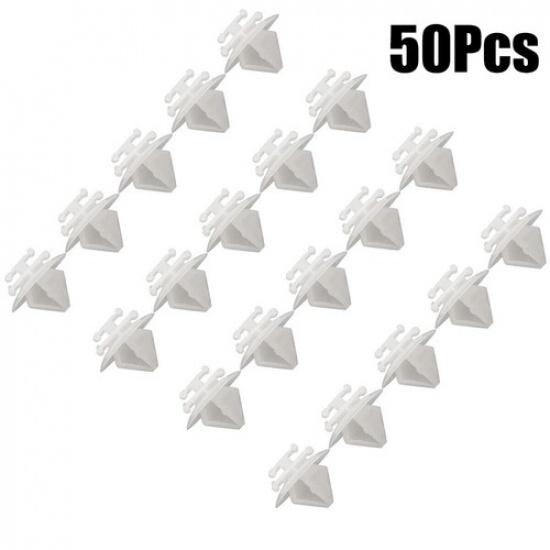 Perfect Fitment Car Exterior Door Trim Clips for C2 C3 206 207 Set of 50