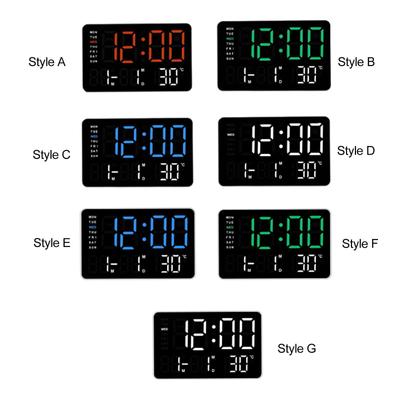 Digital Alarm Clock Electric Desk Clock for Kitchen Bedside NightStand