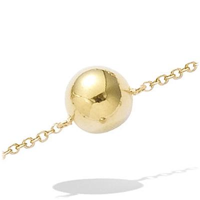 [H5481] - Pozłacana bransoletka 'Billes' - 8 mm