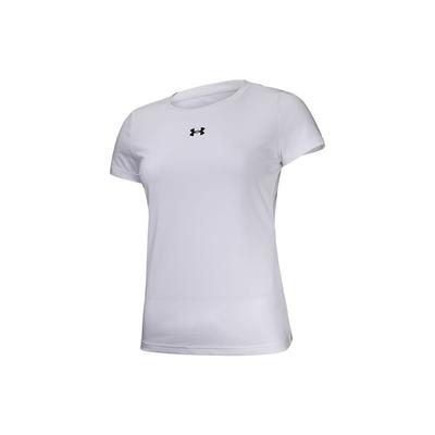 Printed Logo Knit Crew Neck T-Shirt Women Tops White 22500520-100