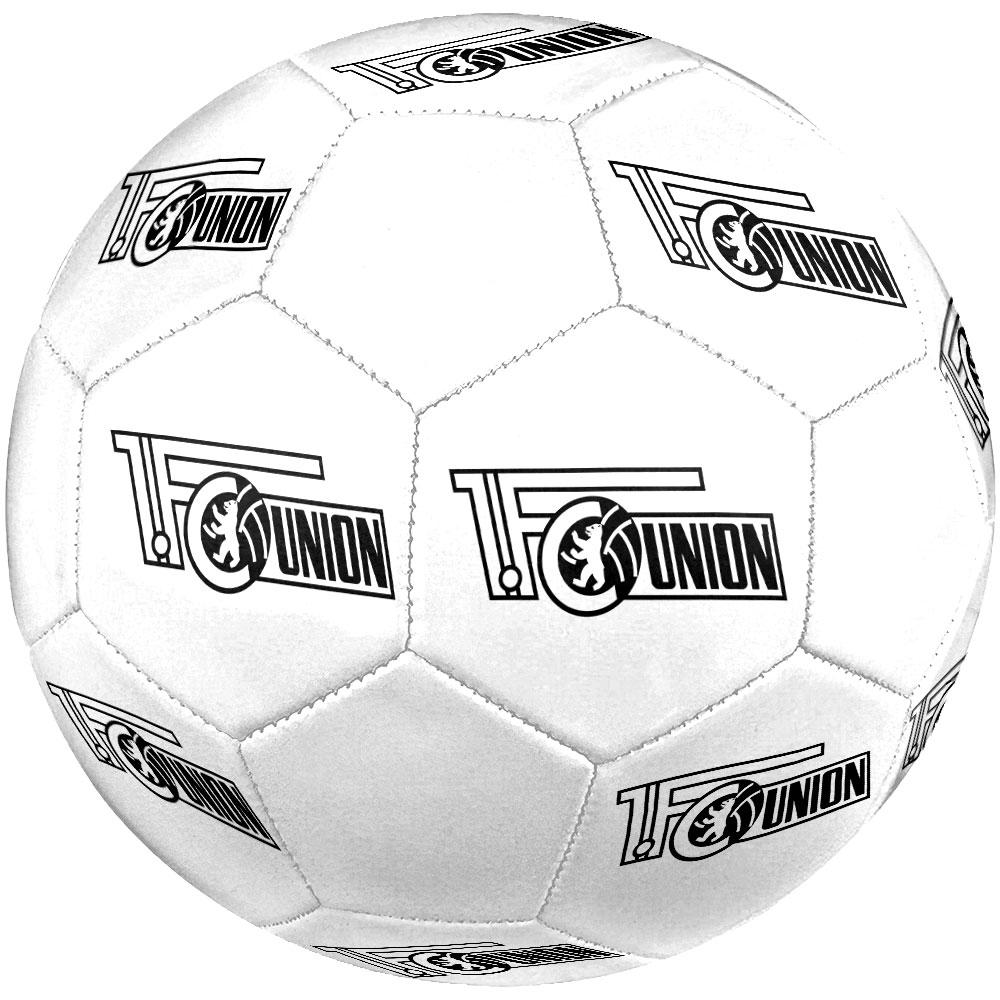 Union Berlin FC Size 5 Soccer Ball, Machine-Stitched PVC, Durable & High Bounce, All Ages Fit, fan merchandise, matches & outdoor use.