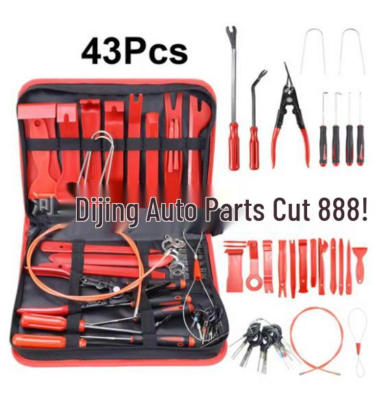 43-Piece Car Audio and Dashboard Disassembly and Repair Toolkit