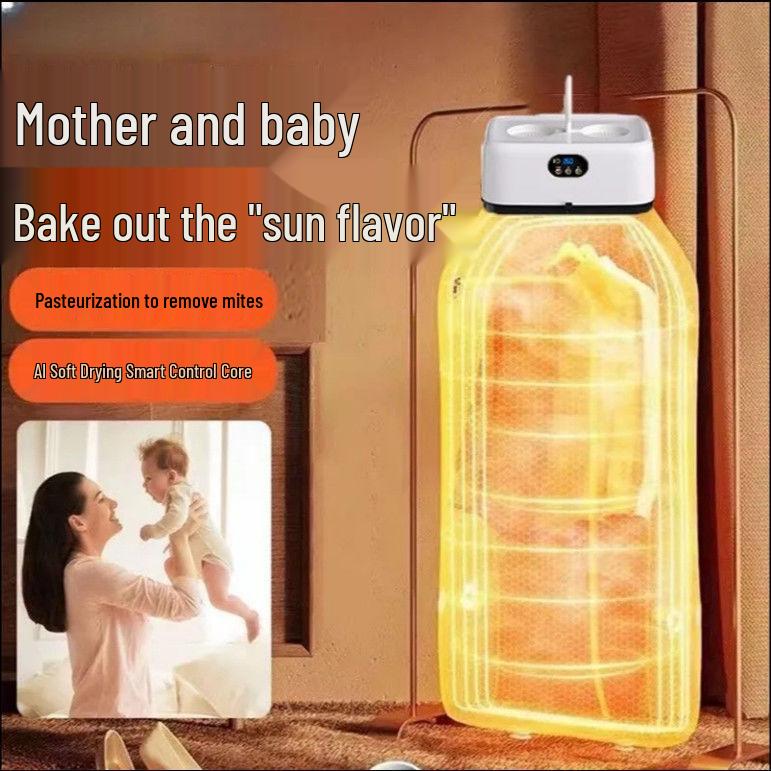 Uscător de haine portabil, pliabil, esențial, cu uscare la aer și sterilizare—Perfect pentru sezonul ploios și locuința studențească