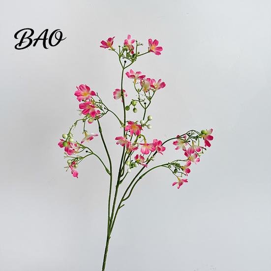 Spring Floral Decoration Artificial Flowers, with Flexible Stems Branch, Realistic Petals Long-Lasting Flowers Arrangement, for Home Wedding