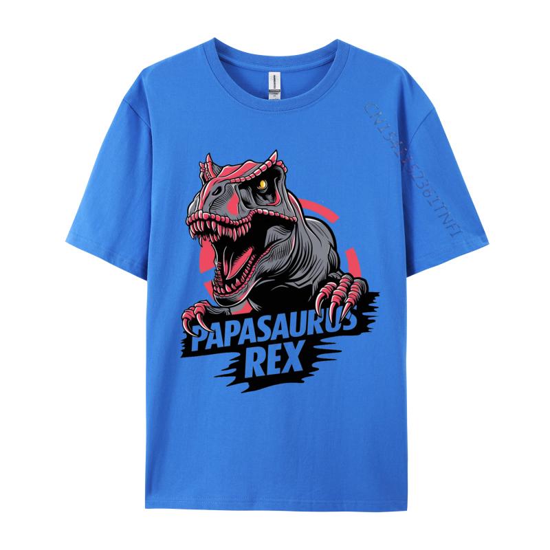 Papasaurus Rex Tshirt Combed Cotton Personalized Tops Shirt Prevalent Mens Tshirts Classic NEW YEAR DAY TShirt