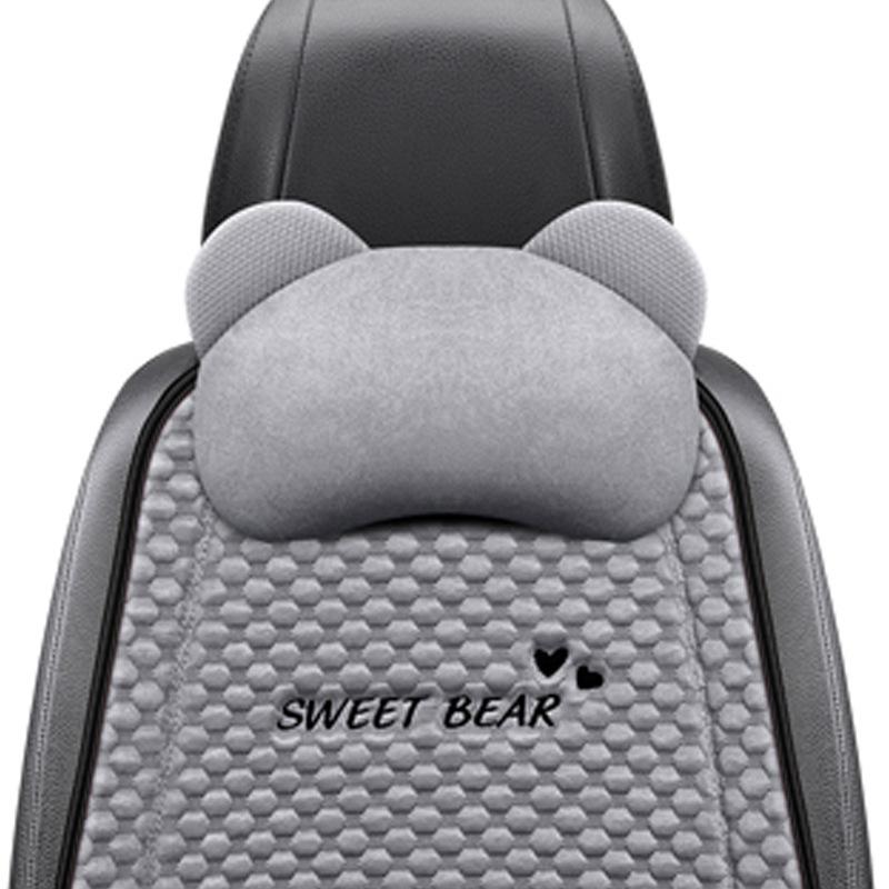 

Универсальная мультяшная подушка на автомобильное сиденье с пандой 2024 – Нескользящая, дышащая, моющаяся, для всесезонного использования Four Seasons Cushion