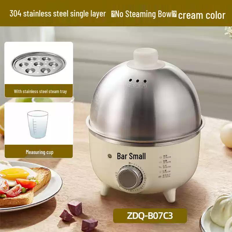 Bear 304 Stainless Steel Timed Egg Cooker