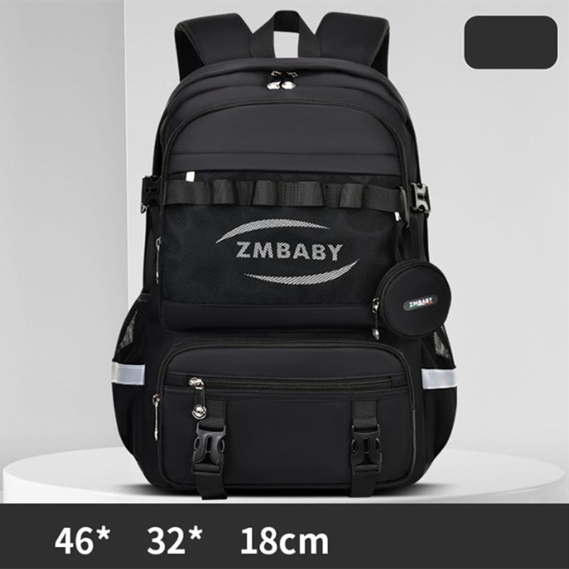 Large Capacity Backpack Student School Bags Children Backpack with Purse High School Kids Waterproof Schoolbags Teenager Bag