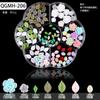 Nail Art Accessories Resin Simulation Biscuits Ice Cream Cute Cartoon Three-Dimensional Accessories Nail Mixed Bow