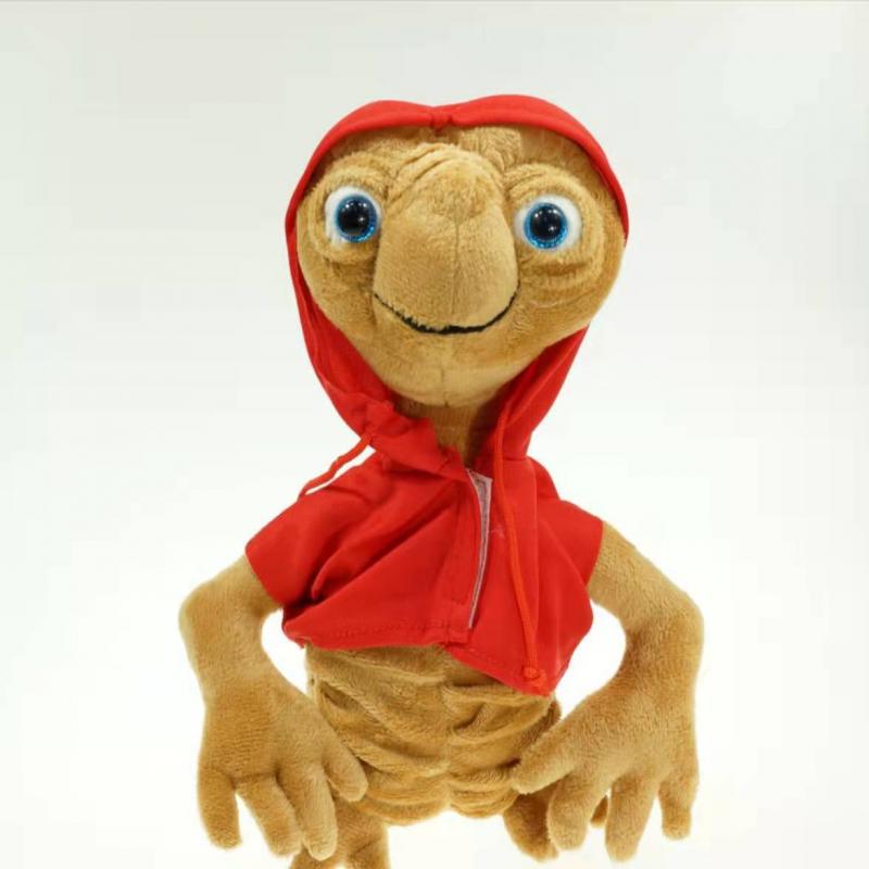 Sequoia ET Alien Plush Toy Big Eyes Stuffed Doll Soft Cute Cuddle Toy for Kids Gift