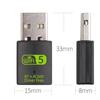 USB WiFi Bluetooth Adapter - Dual-Band 600Mbps for Desktop & Laptop