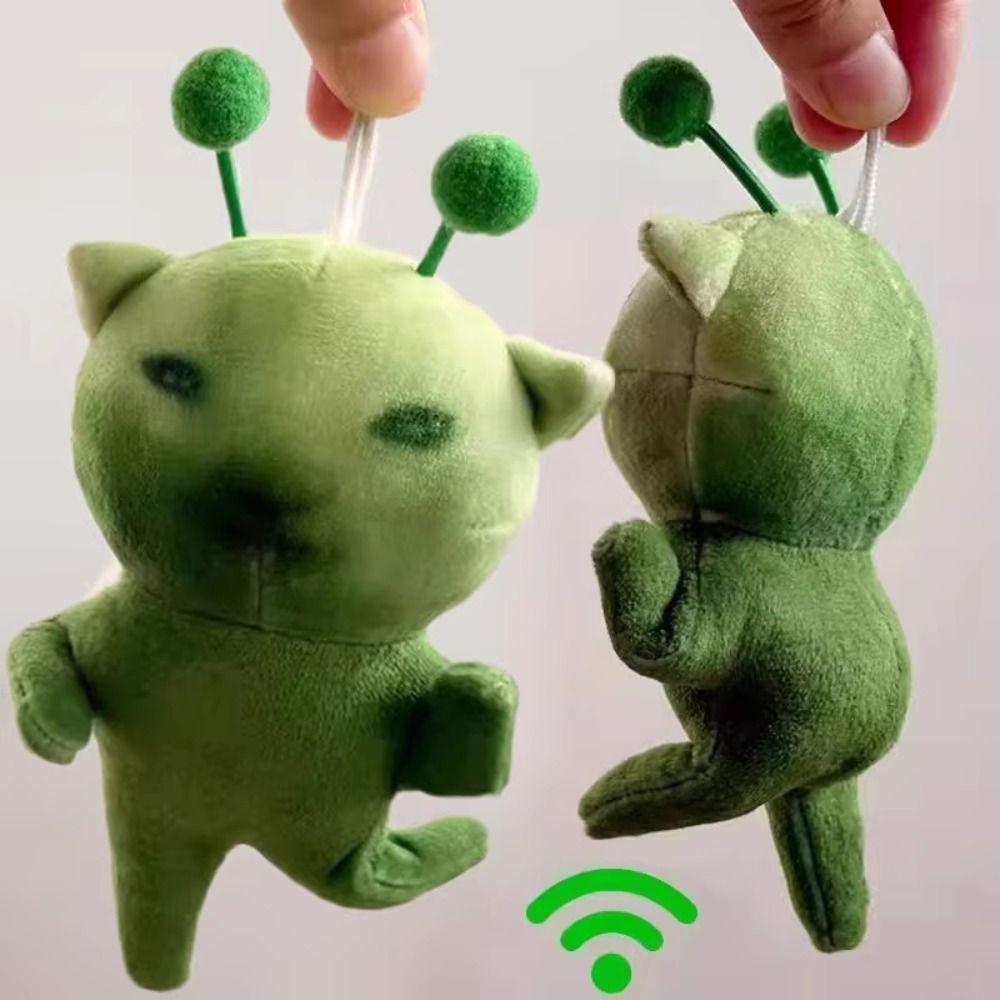 Abstract Design Ugly Cute Plushie Stuffed Animal Cat Keychain Alien Cat Plush Toy  For Gifts