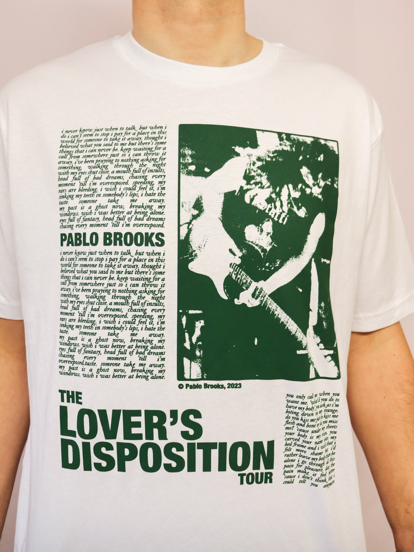 

The Lover s Disposition Tour T-shirt Retro Y2k Harajuku Fashion Top Round-neck Cotton Loose Casual Sporty Streetwear Unisex S разноцветный