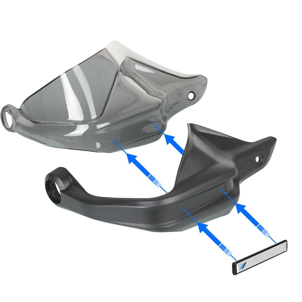 For XADV X-ADV 750 X ADV 750 XADV750 2019-2025 Hand Guard Windshield Motorcycle Accessories (Brown)