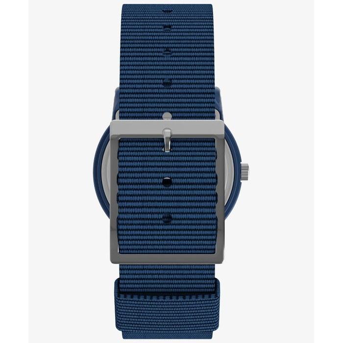 TIMEX Camper 34mm Quartz Analog Watch (Blue)