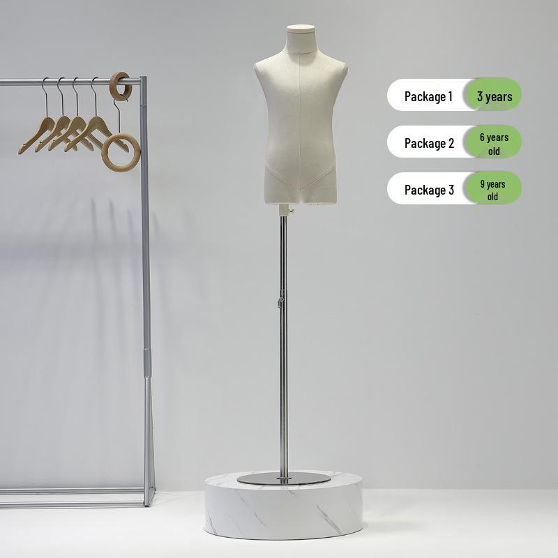 Mannechin Copii cu Picioare Despărțite: Stativ de Expunere Corp Întreg/Jumătate pentru Haine de Copii, Bărbați și Femei