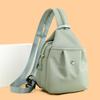 Dvojitá taška přes rameno - Jednoduchá, bezpečná, módní crossbody taška na cestování, design s jedním ramenním popruhem