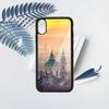 Prague Europe Prettiest Bridges City Phone Case PC pro iPhone 11 12 13 pro XS MAX 8 7 6 6S Plus X XR Luxusní skořepinové pozadí