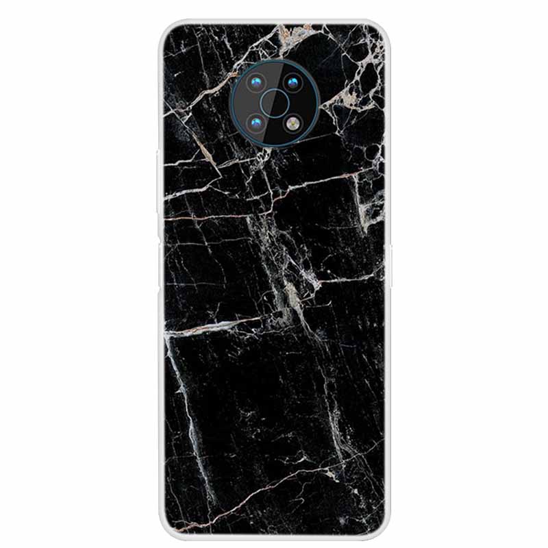 For Nokia G50 Cases G20 G10 G300 Clear Marble Soft Silicone Phone Cases for Nokia G50 5G Back Covers Bumper For NokiaG20 G 50 5G
