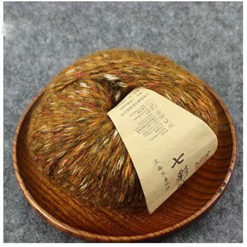 

Пряжа в богемному стилі. Вовняний волоконний светр. Шарф. Для батьків і дітей. Вовняна вовняна шапка з флісу. 110*110*50mm