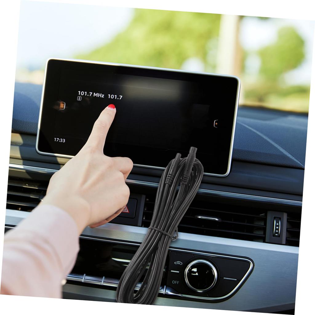 LOORGVEL Reverse Car Recorder Extension Cord Design Car Rear Camera Extension