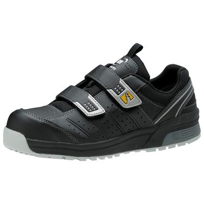 Unisex Sneakers with Toecap MPN305 Electrostatic Black [Midori Anzen] [Work Plus] 27.0cm
