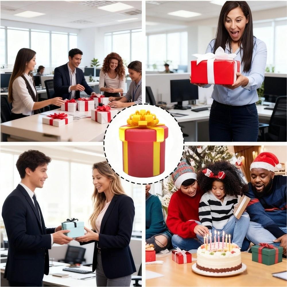 3D-gedruckte nervige verschachtelte Schrauben-Geschenkbox Lustige verschachtelte Streich-Schrauben-Geschenkbox Streich-Überraschungs-Geschenkbox Geburtstagsparty