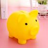 Piggy Bank,Unbreakable Plastic Money Bank,Coin Bank for Girls and Boys,Medium Size Piggy Banks, Practical Gifts for Birthday, Easter, Christmas (Pink)