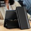 With S Pen for Samsung Galaxy Z Fold 7 6 5 4 3 Protection Cover Luxury Leather Bracket Magnet Adsorbs Full Cover The Holster Phone Case
