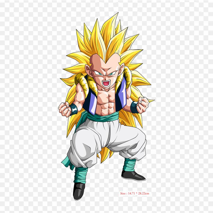Lapper for klespose Iron On Thermal Stickers Dragon Ball Goten Goten Gohan Mønster Vaskbar Varmeoverføring