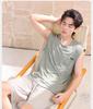 Xuanliang 26 new men's sleepwear summer thin Modal cotton vest shorts ice silk cool home suit set