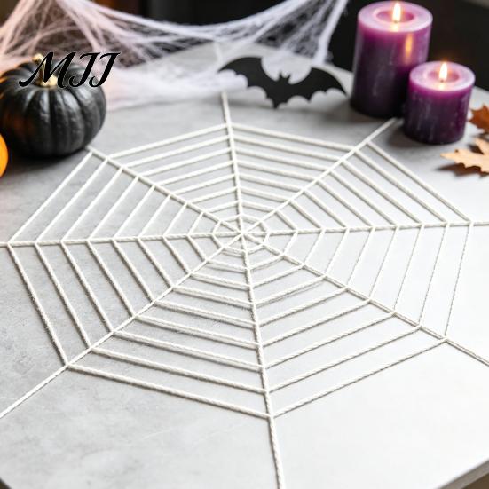 Window Door Hanging Web Halloween Giant Spider Decorations, Large Fake Furry Decorations for Outdoor, Indoor, Yard, Home, Haunted House Decor