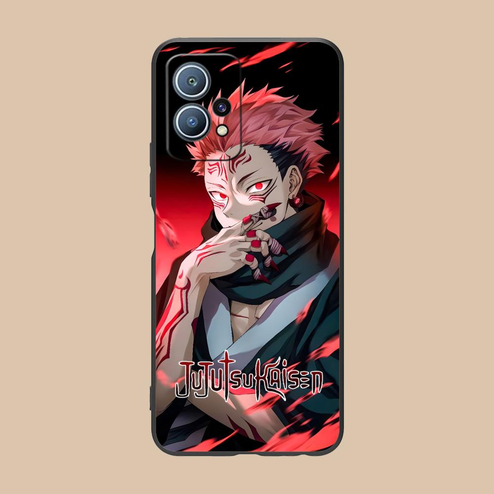 Jujutsu Kaisen Sukuna Mobile Phone Case for Huawei P60 P50 P40 P30 P20 P10 P9 P8 Pro Lite Plus Colorful Printing Cover Cover