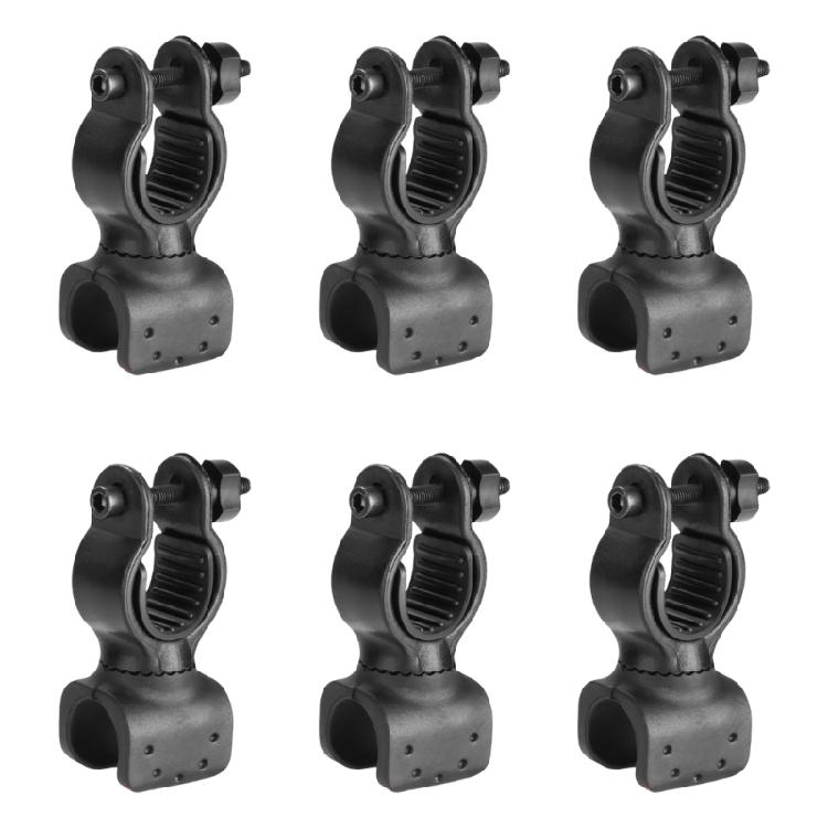

6pcs Bicycles Lamp Mount Adapter Computer Holder Base Bicycles Headlights Mount for Various Handlebars 1