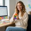 Large Stress Ball, Soft And Toy Ball For Children, Stress Relief, Toy, Sensory Ball Toy, Suitable For Boys And Girls.