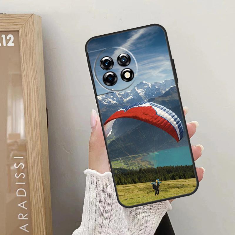 Paragliding Sport Case For OnePlus 12R 12 11 9 10 Pro 10R 10T OnePlus Nord 3 2T N10 N20 CE 2 Lite CE4 Cover