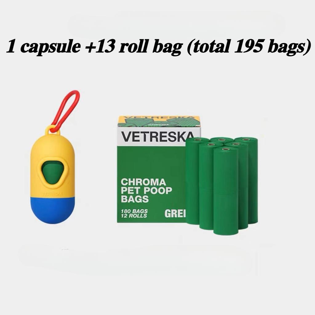 Potty Bag Outdoor Dog Walk Potty Set Strong Bearing Capacity Thickened Portable Garbage Bags Strong and Durable Pet Products