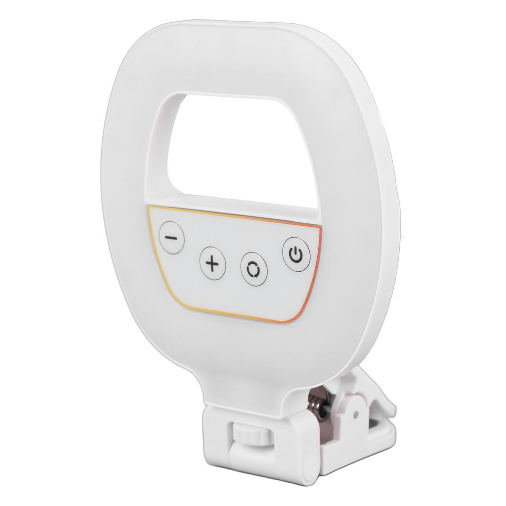 Cell Phone Selfie Fill Light 2700-6500K Clip On Rechargeable Selfie Light LED Selfie Ring Light for