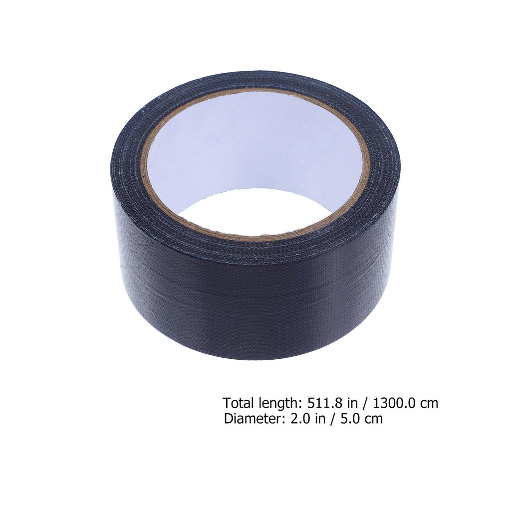 Nastro adesivo telato impermeabile blu scuro, lato singolo, 5cmx1, adesivo forte, per attrezzature elettriche, pavimenti in moquette, mascheratura, fai da te