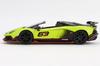 MINI GT 1/64 Scale Lamborghini Aventador SVJ 63 Roadster Verde Shock (Green) (Left-Hand Drive) Finished Model MGT00887-BL