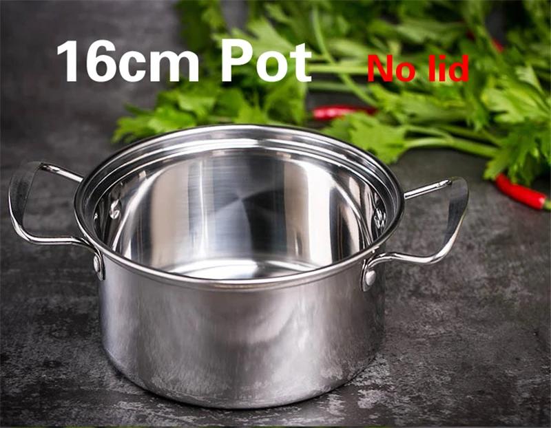 Spezialtopf für Induktionsherd Selbst- Hotpot Mini für eine Person Ein-Personen-Topf Kommerzieller Suppentopf Kleiner HotPot